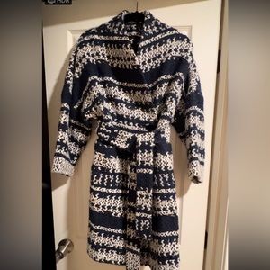 Karen Millen knit coat (liner) unique design-oversized